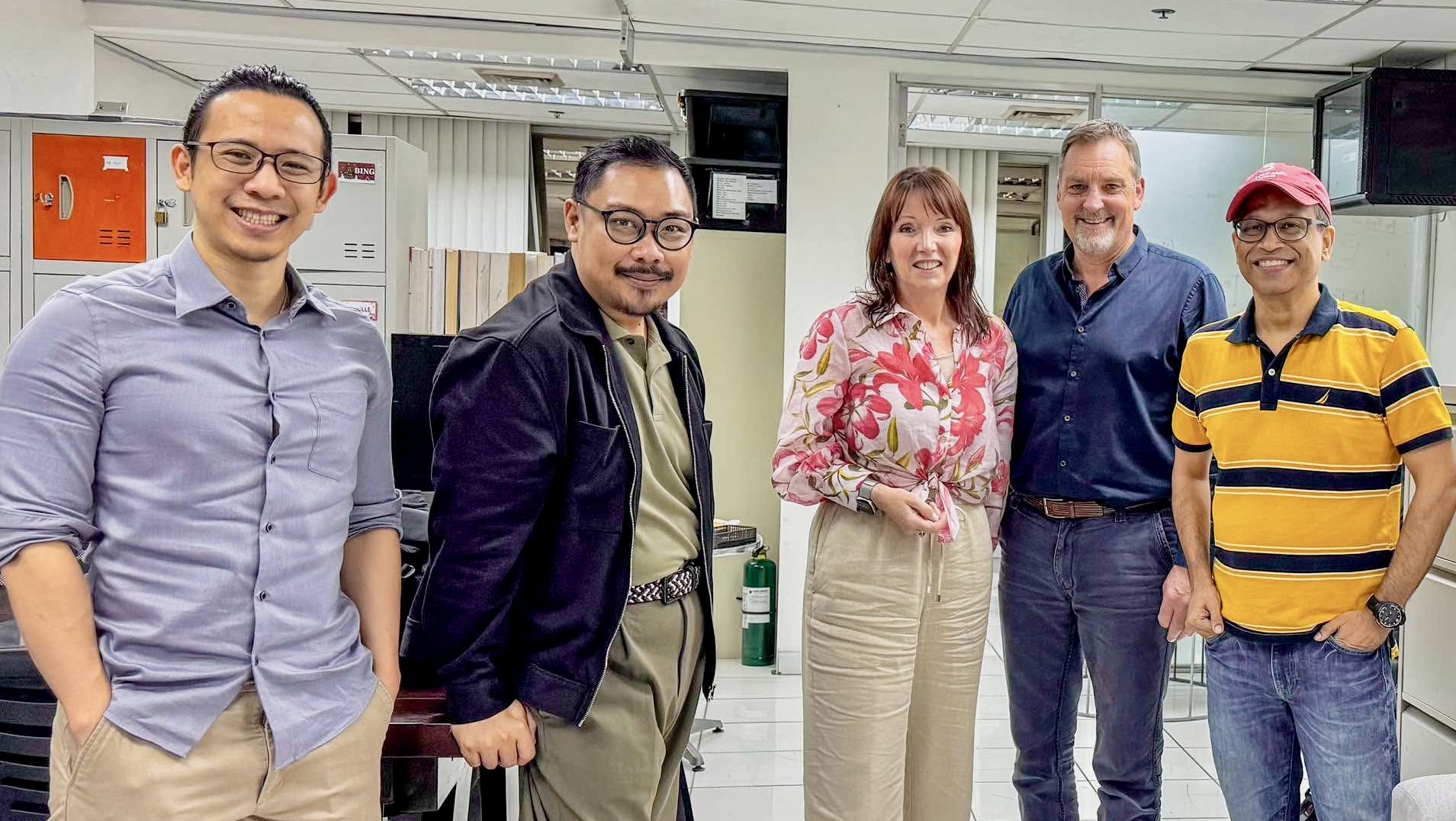 Xamun founding team — London and Manila